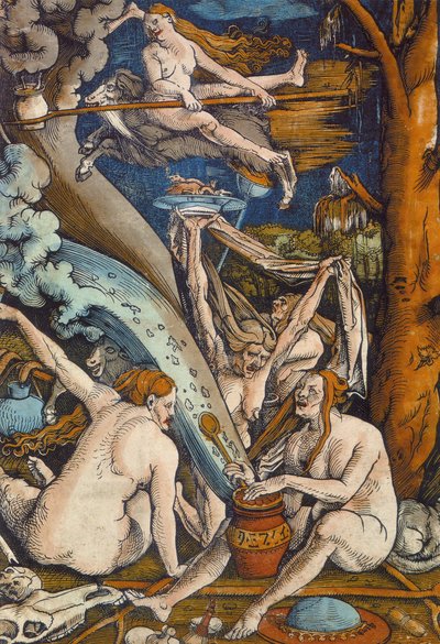 Witches, 1508 by Hans Baldung Grien
